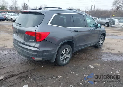 2018 Honda Pilot Ex-L из США, поврежденный, VIN 5FNYF6H54JB008027